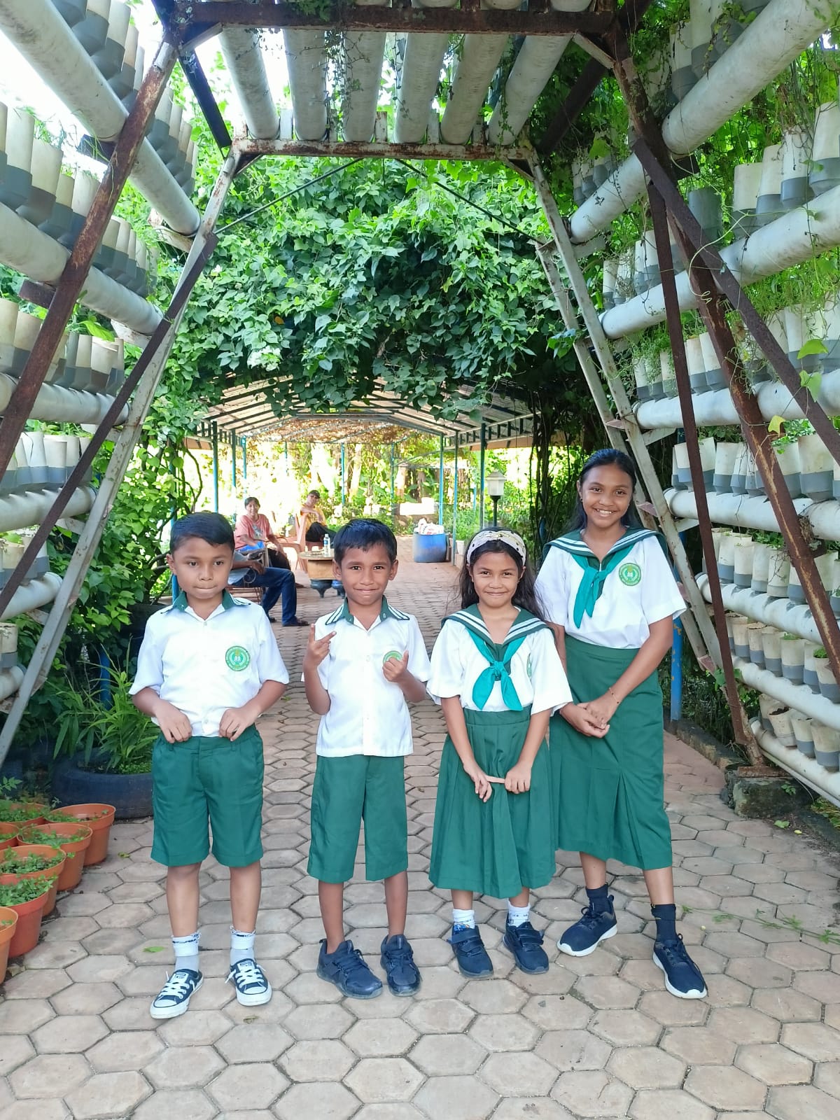 Student of Millennium Montessori School Kupang